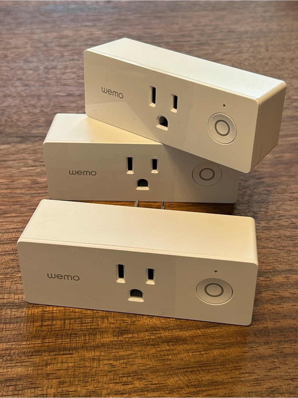 3 Wemo Mini F7C063 WiFi Smart Plugs